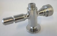 Держатель уровнемера нижний (с пробоотборником) AISI 316 в Пятигорске 