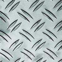 Лист нержавеющий рифленый Дуэт AISI 304 х/к 2х1250х2500