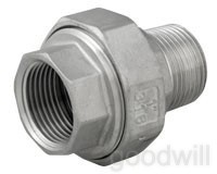 Муфта американка НР/ВР DN15 (21.3) 1/2" AISI 316 в Пятигорске