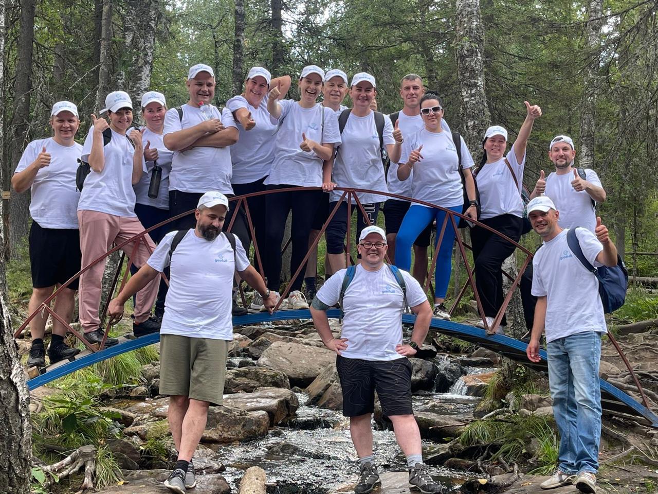 Команда, покоряющая вершины!