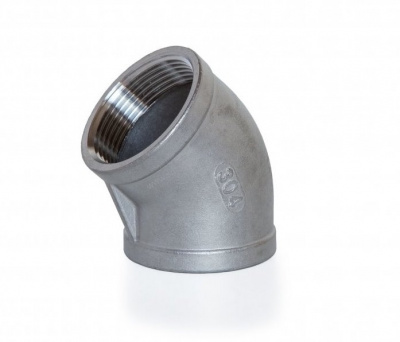 Отвод 45 ВР/ВР DN15 (21.3) 1/2" AISI 316 в Пятигорске