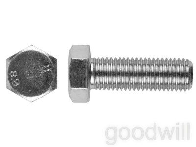 Болт с шестигранной головкой DIN 933 с полной резьбой AISI 304/316 в Пятигорске