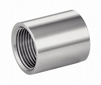 Муфта ВР/ВР (Бочонок) DN15 (21.3) 1/2" AISI 316 в Пятигорске